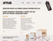 Tablet Screenshot of ima-rumia.pl